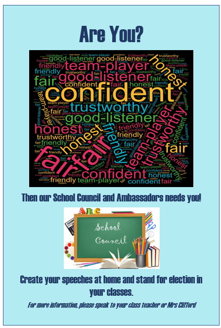 School Council Advertisement 